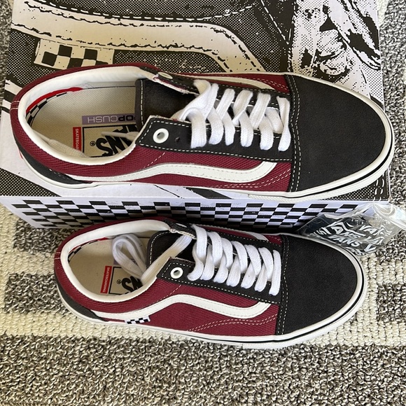 Vans Skate Old Skool Asphalt/Pomegranate WMNS - Picture 3 of 15